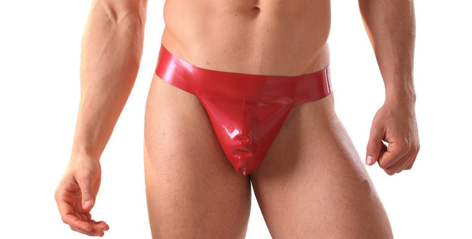 Red Male Thong