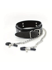 Collar Chain Nipple Clamps