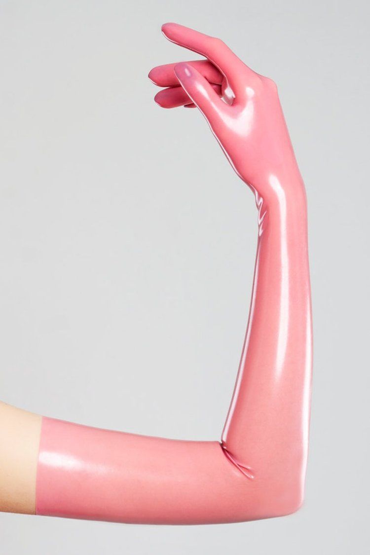 Long Streamline Latex Gloves