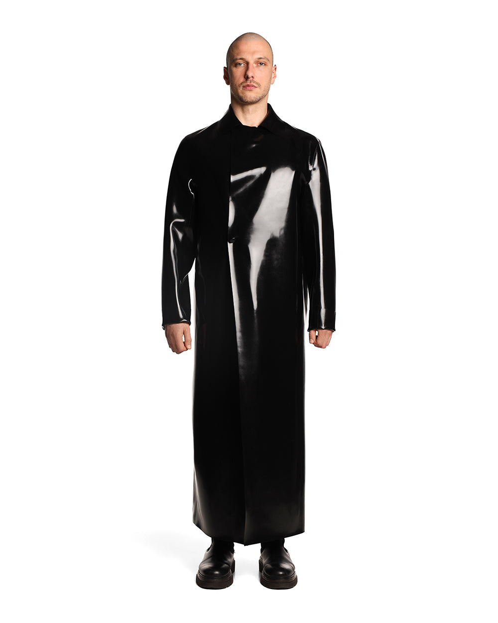 Latex Trench Coat "Obsi"