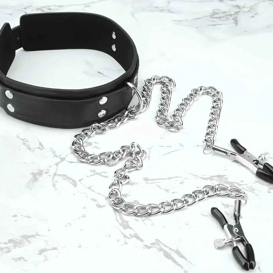 Collar Chain Nipple Clamps