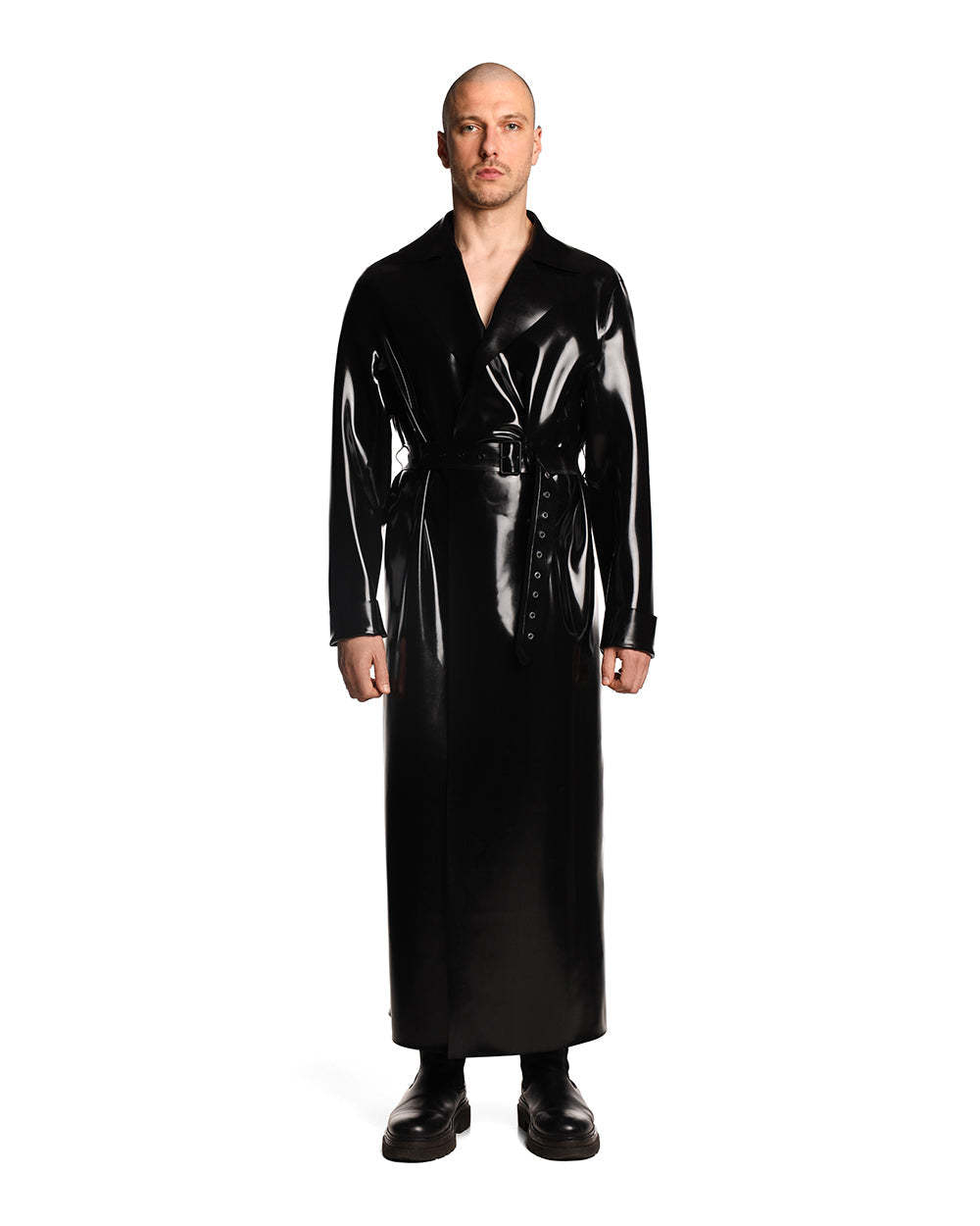 Latex Trench Coat "Obsi"