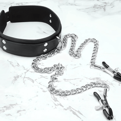 Collar Chain Nipple Clamps