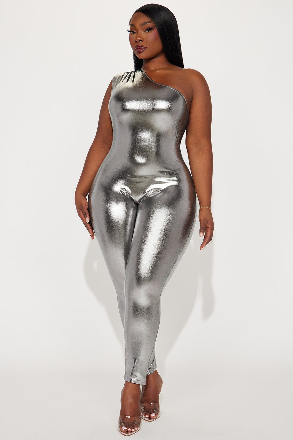 Metallic-Overall - Silber