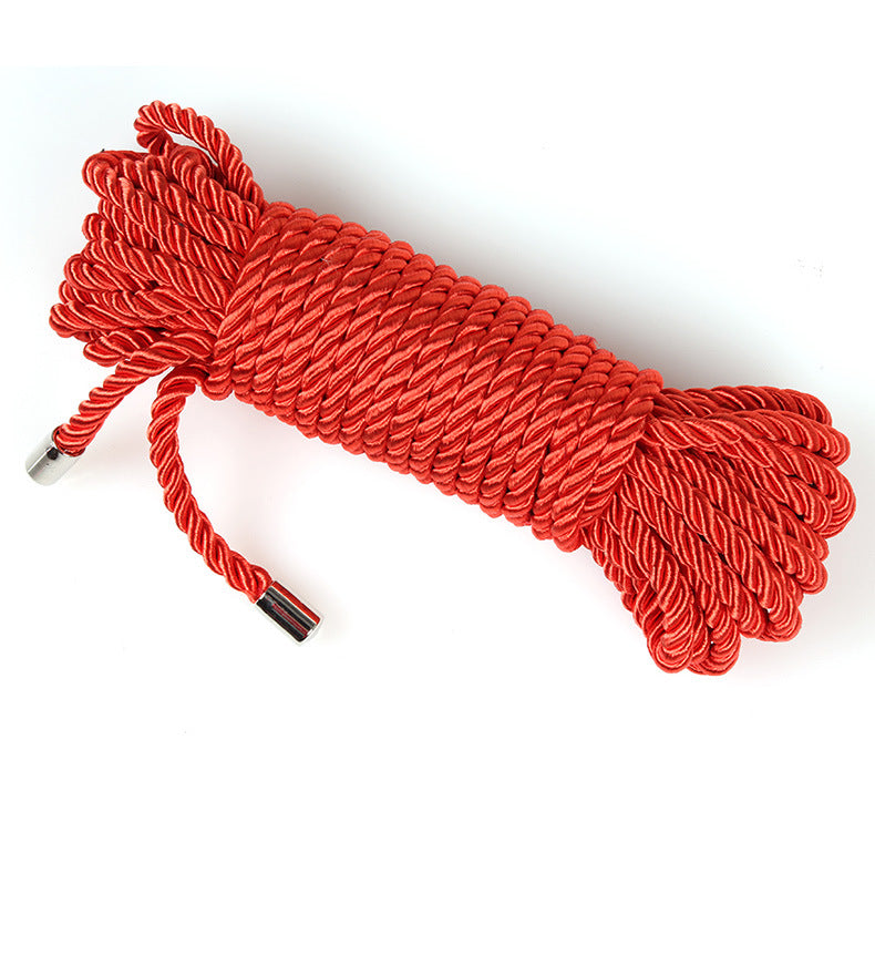 Red Bondage Ropes