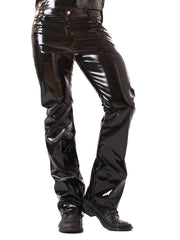 PVC Boot Cut Pants