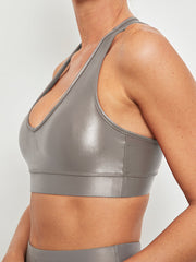 Brave Shine Bra - Steel Grey