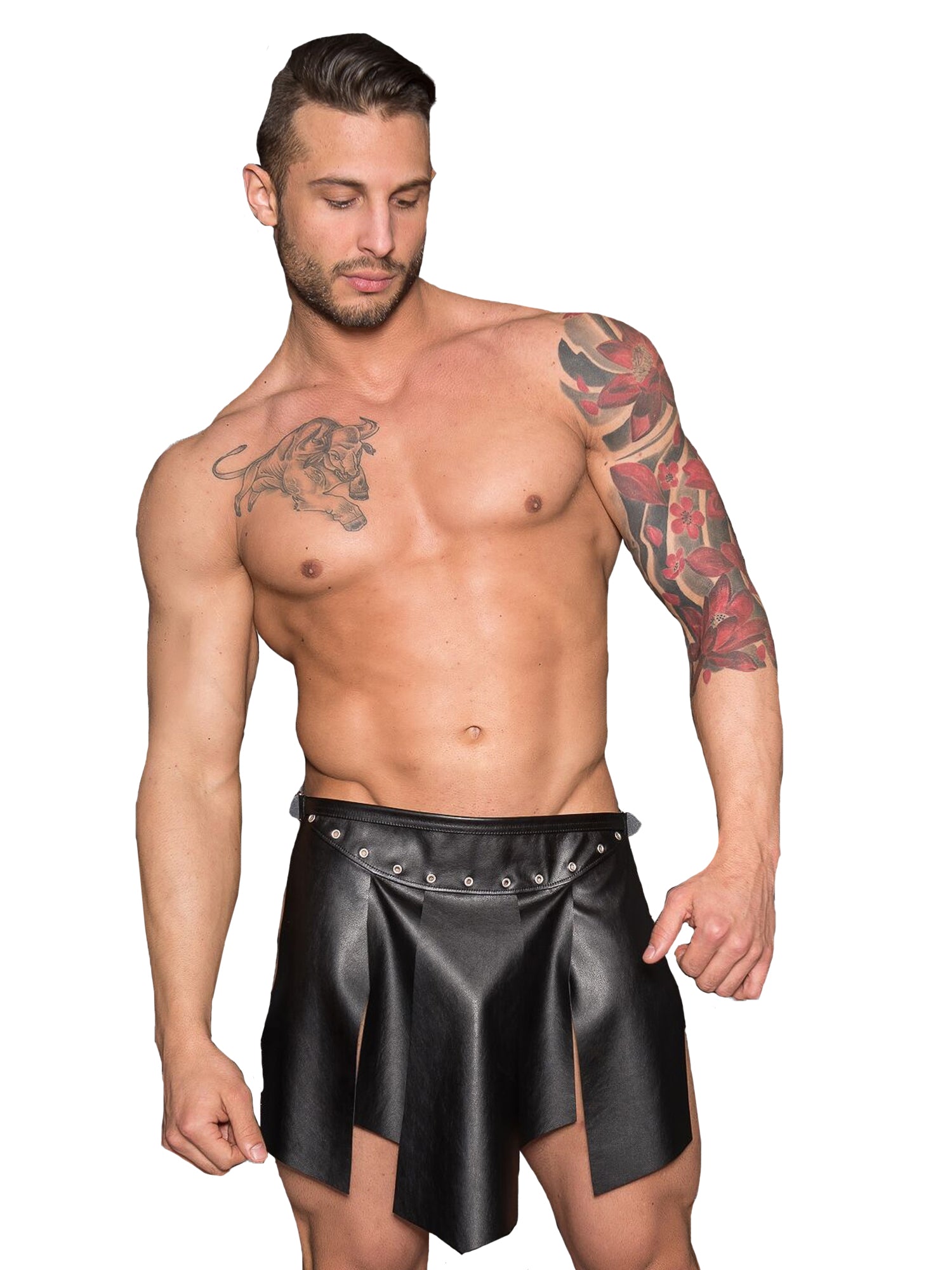 Leather Gladiator Kilt