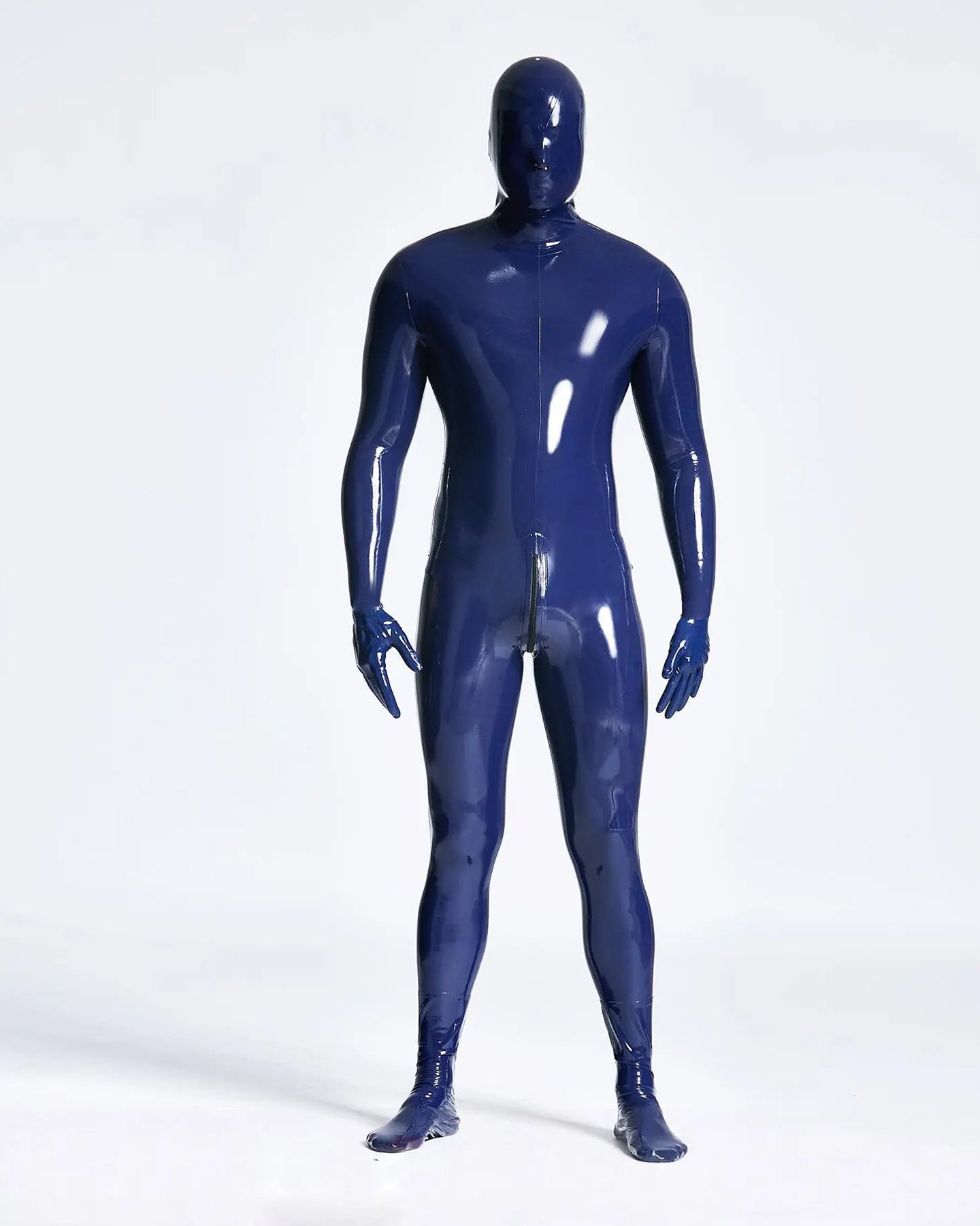 Male Latex  Fully-Enclosed Catsuit