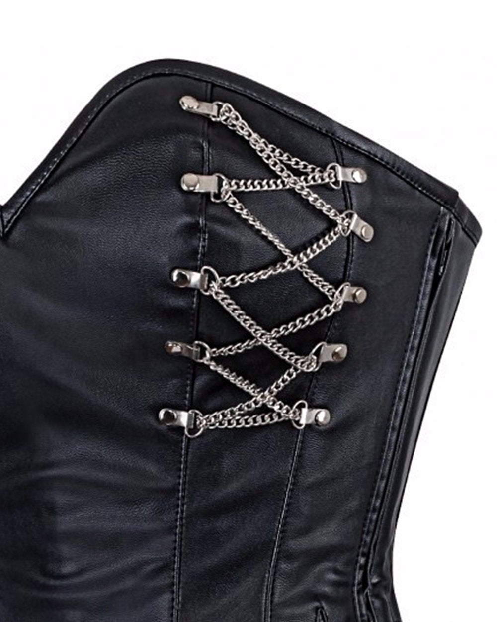 Gothic Zipper Leather Shaper