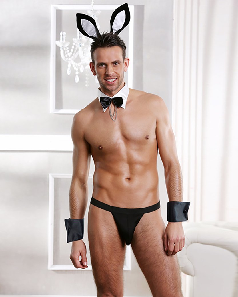 Men's Rabbit Lingerie Suit