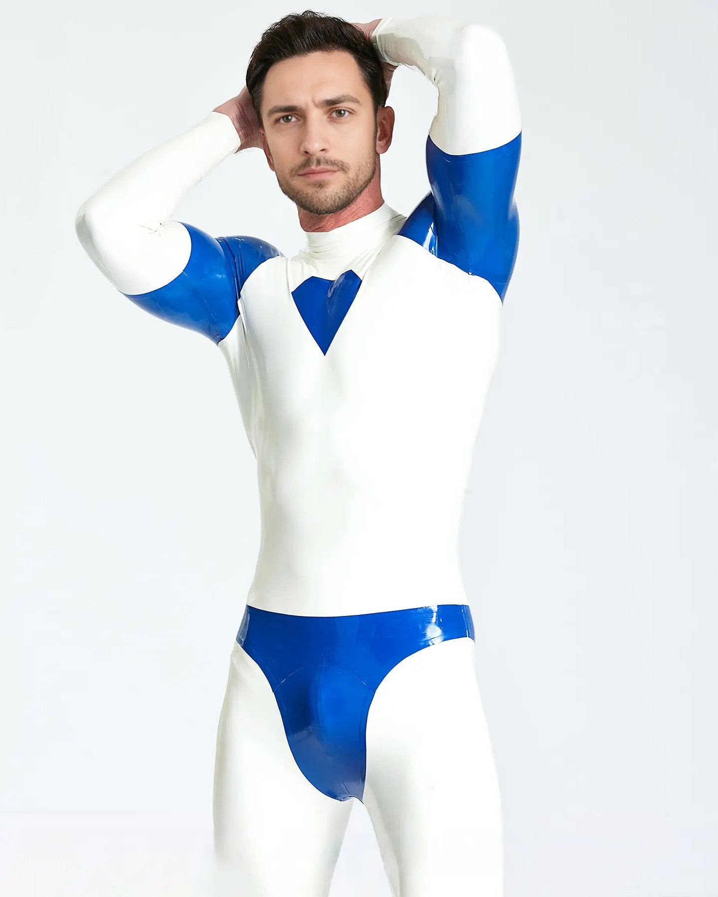 Male Latex Diamond Dazzler Catsuit