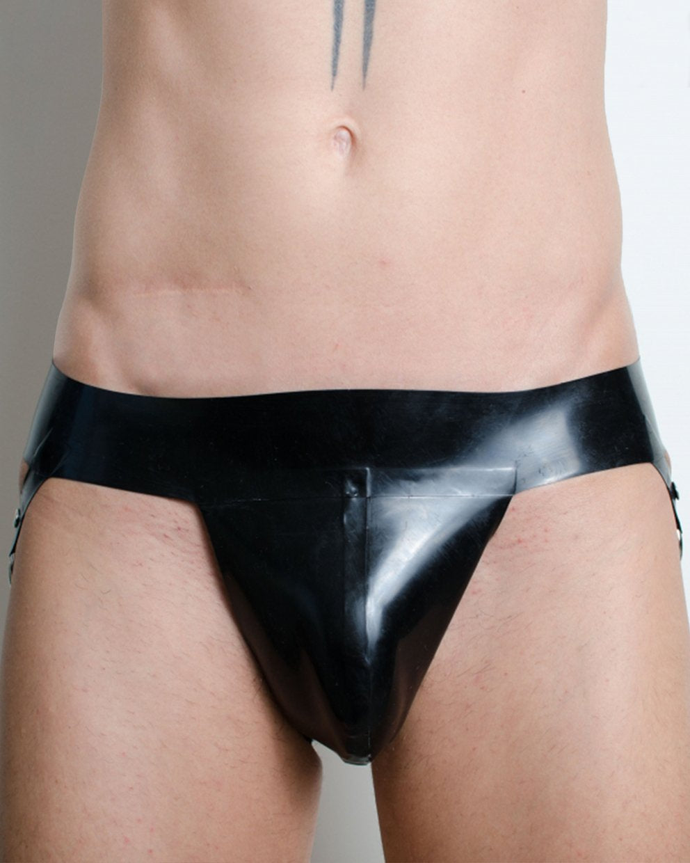 Low-Rise Sexy Latex Thong