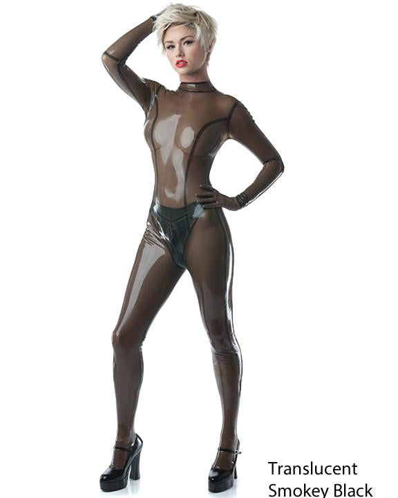 Women's Sexy Glamorous Latex Body Suit