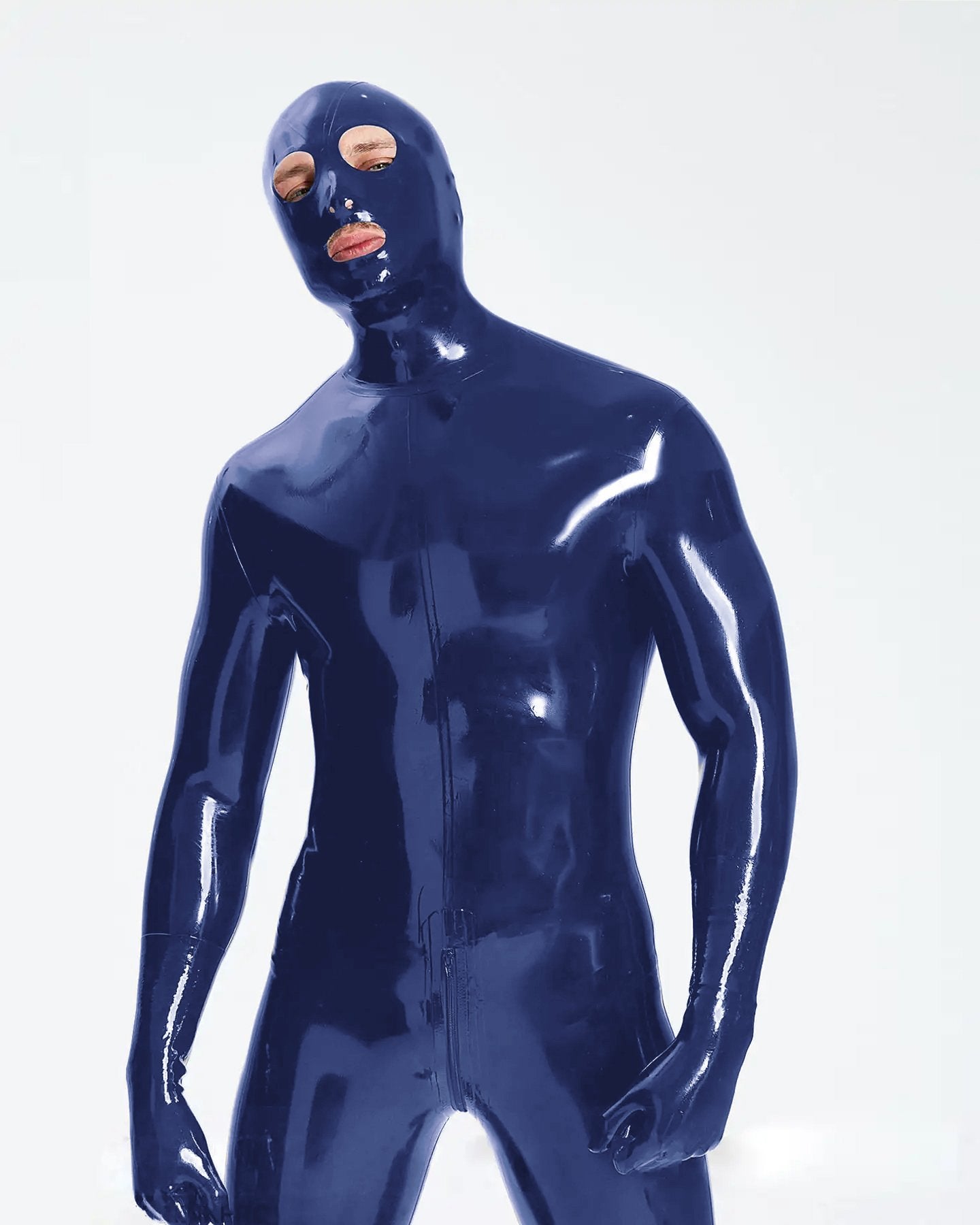 Male Latex  Fully-Enclosed Catsuit