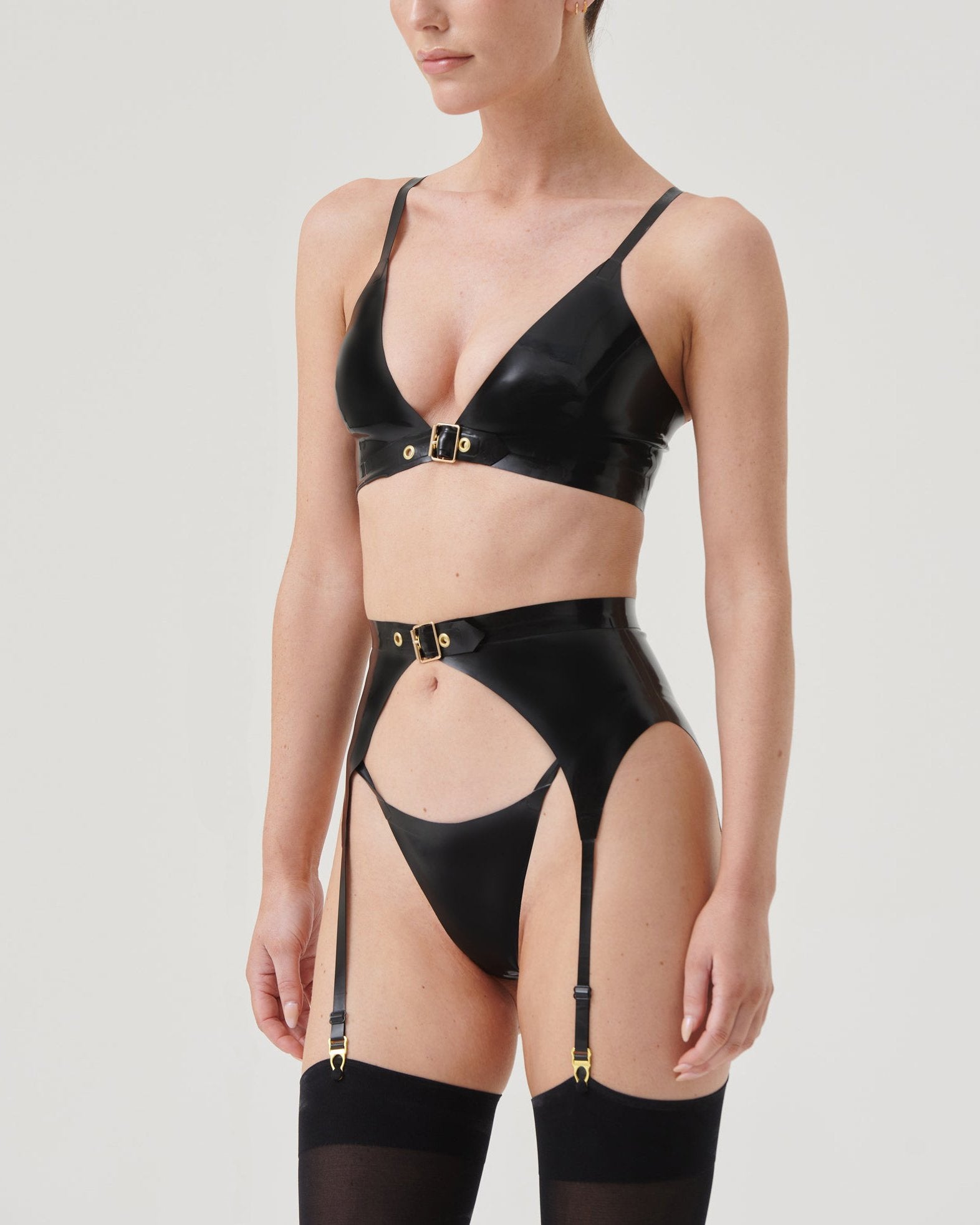 Night Dream Latex Sexy Lingerie Suit