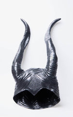 Blackl Halloween Horn Headgear