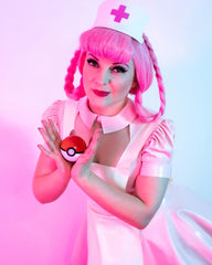 Nurse Joy Sexy Latex Apron Dress