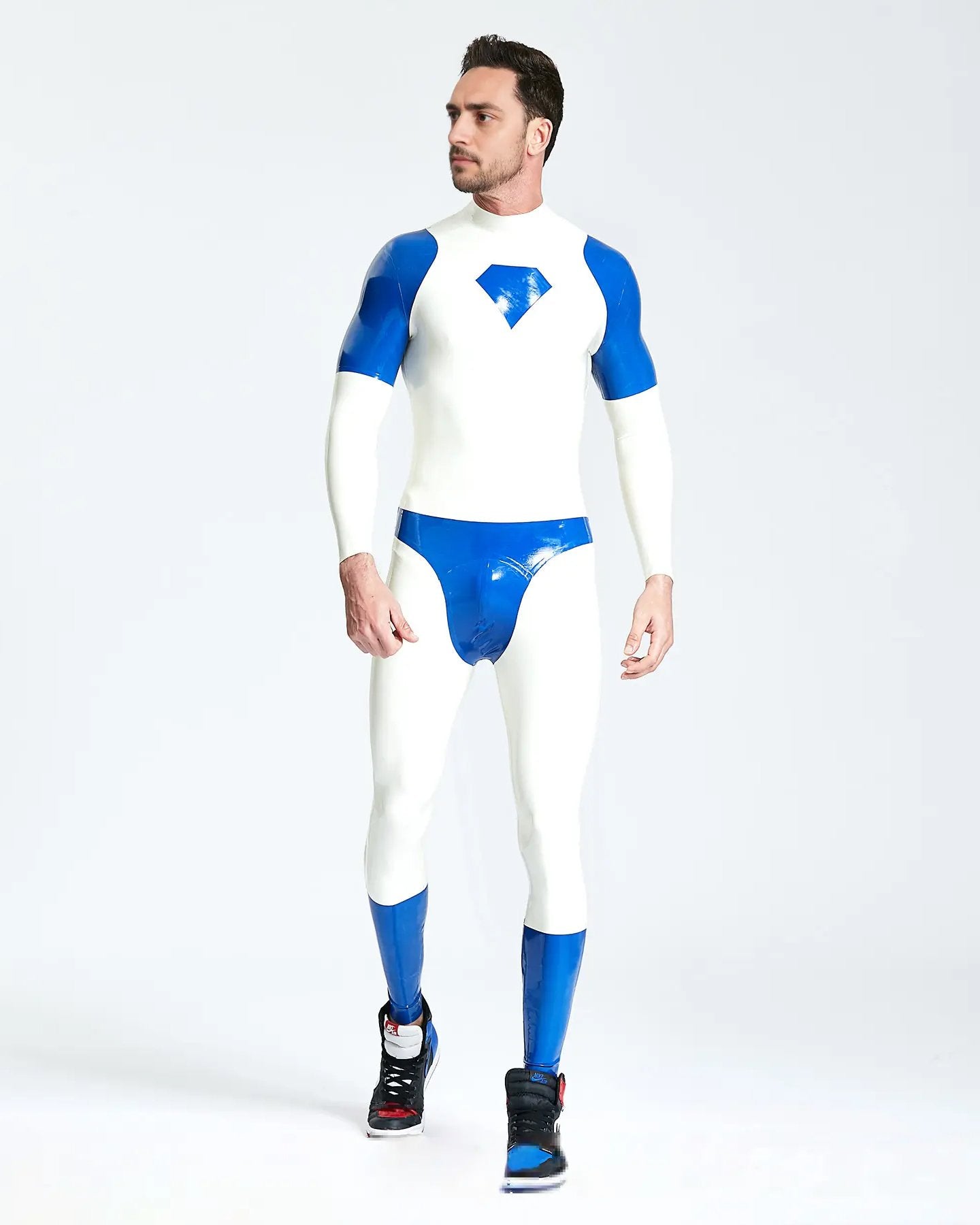 Male Latex Diamond Dazzler Catsuit