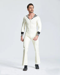 Male Latex Ship Ahoy Jumpsuit