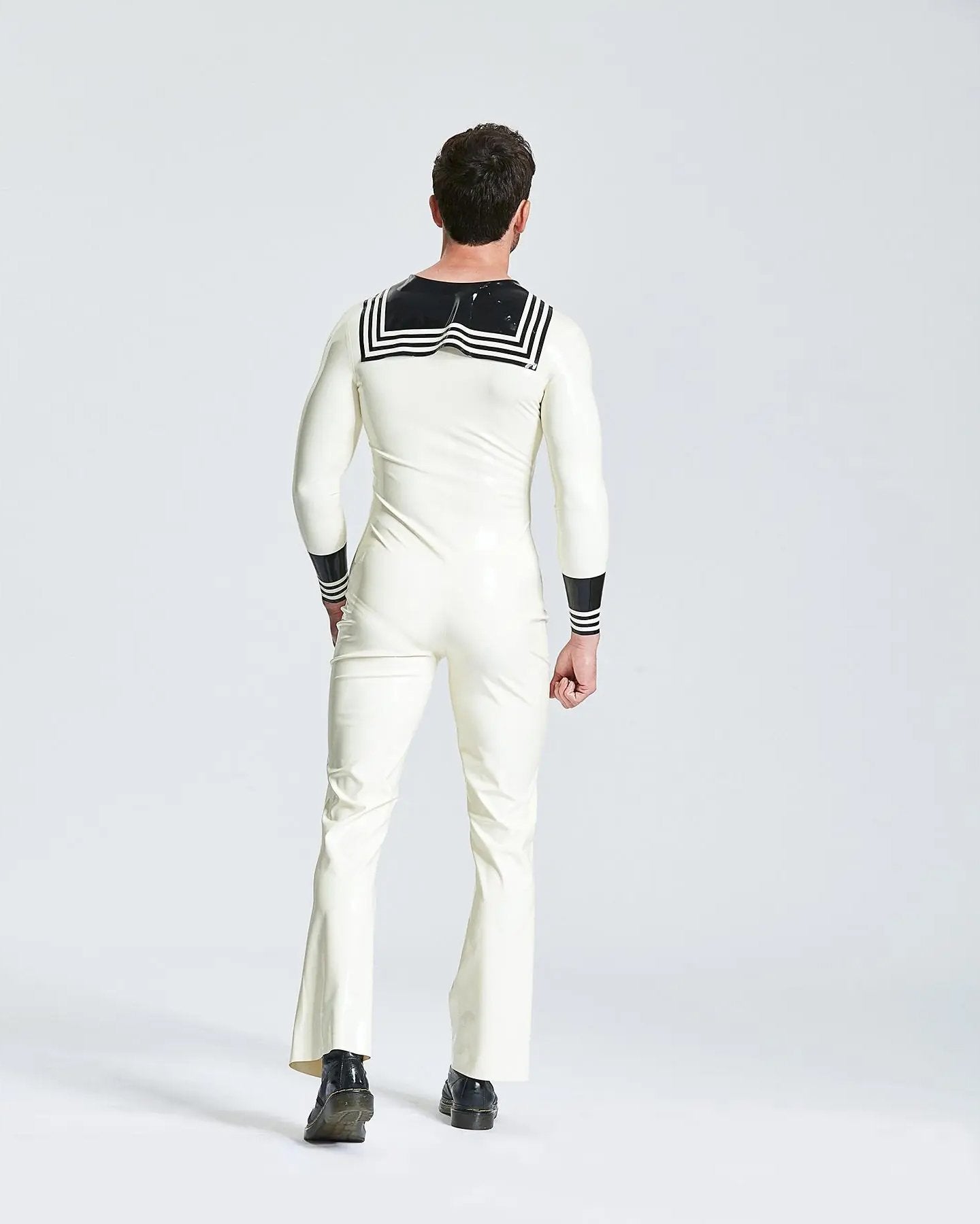 Male Latex Ship Ahoy Jumpsuit