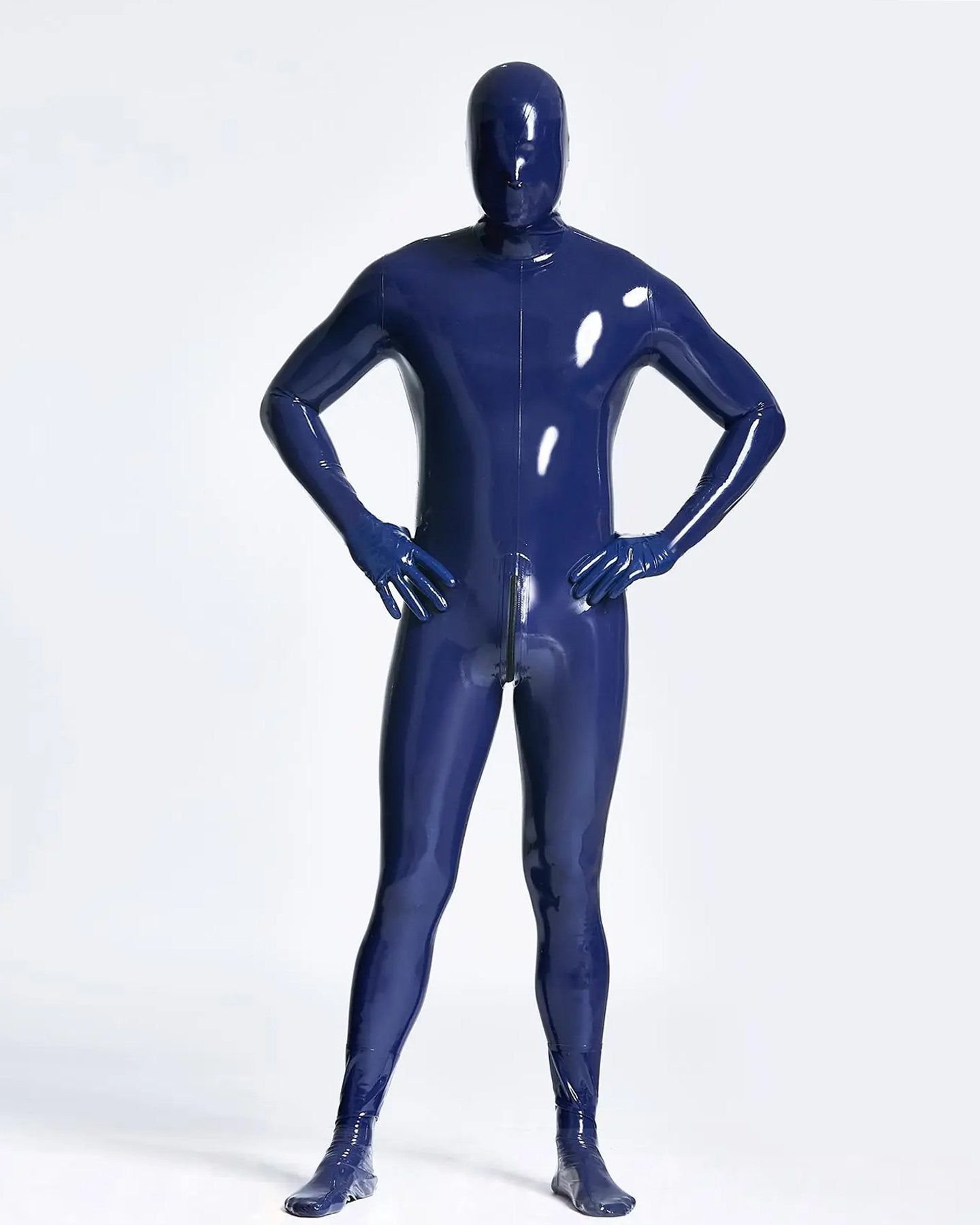 Male Latex  Fully-Enclosed Catsuit