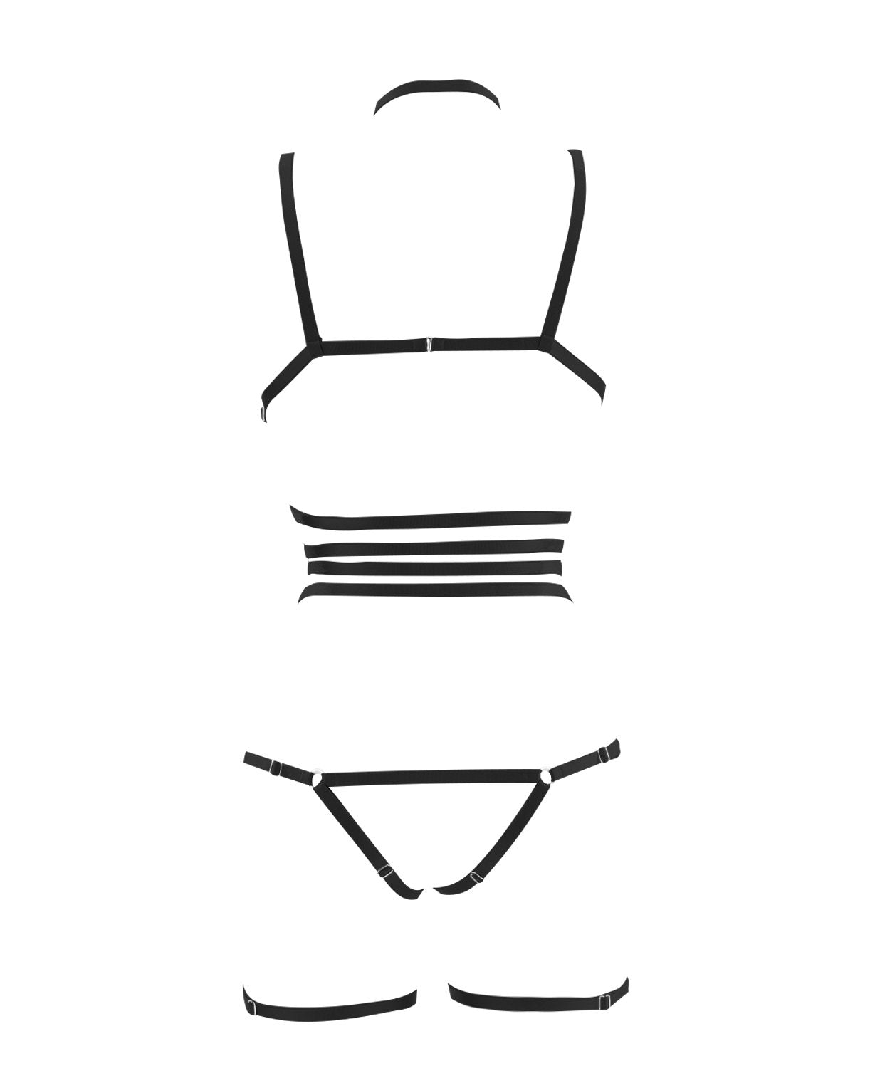 Strappy Lingerie Set