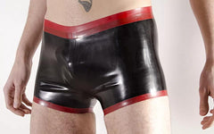 Sexy Latex-Boxershorts für Herren