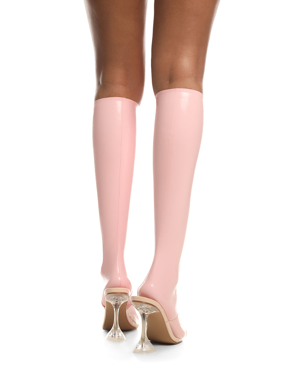 High Socks "Stella001" Baby Pink